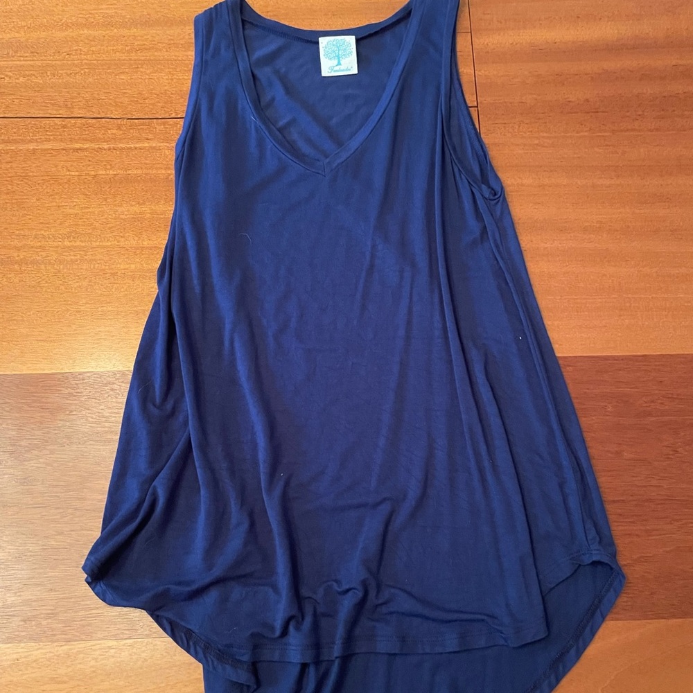 Blue Tank Top